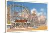 The Cyclone, Coney Island, New York-null-Stretched Canvas