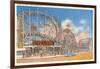 The Cyclone, Coney Island, New York-null-Framed Art Print