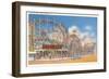 The Cyclone, Coney Island, New York-null-Framed Art Print