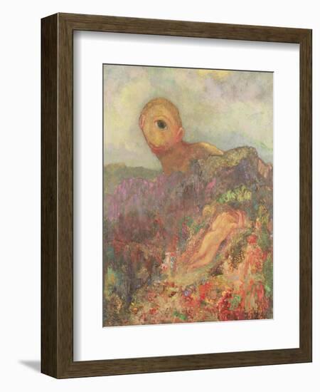 The Cyclops, circa 1914-Odilon Redon-Framed Giclee Print