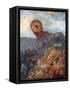 The Cyclops-Odilon Redon-Framed Stretched Canvas