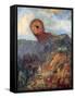 The Cyclops-Odilon Redon-Framed Stretched Canvas