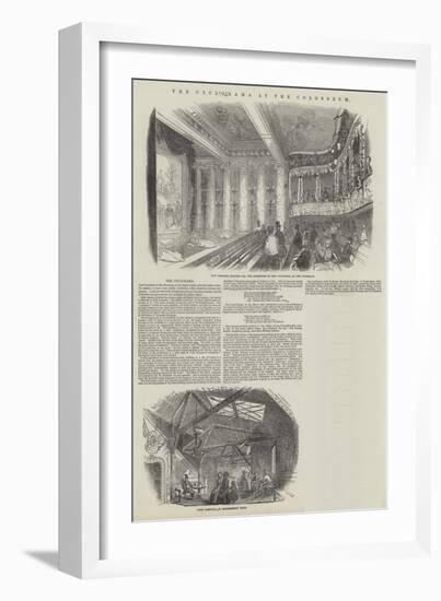 The Cyclorama at the Colosseum-null-Framed Giclee Print