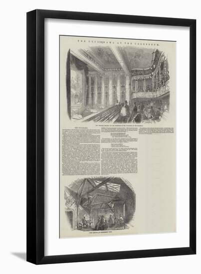 The Cyclorama at the Colosseum-null-Framed Premium Giclee Print