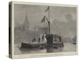 The Cylinder Ship Cleopatra, with the Obelisk, at Westminster Bridge-null-Stretched Canvas