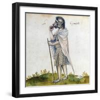 The Cynoscephalus, 15th Century-null-Framed Giclee Print