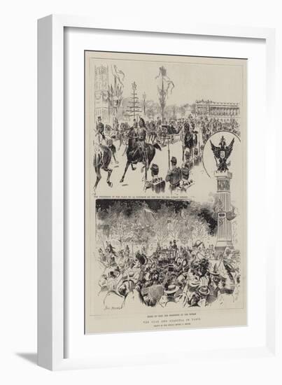 The Czar and Czaritsa in Paris-Paul Destez-Framed Giclee Print