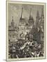 The Czar at Moscow, the Entry of the Czar and Czarina into the Kremlin-null-Mounted Giclee Print