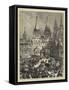 The Czar at Moscow, the Entry of the Czar and Czarina into the Kremlin-null-Framed Stretched Canvas