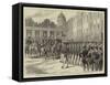 The Czar of Russia at Berlin-Godefroy Durand-Framed Stretched Canvas