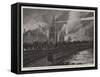 The Czar's Coronation, the Illumination of the Kremlin on the Night of Ceremony-Joseph Nash-Framed Stretched Canvas