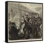 The Czar's Visit to England, the Emperor at Dover-null-Framed Stretched Canvas