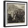 The Czar's Visit to England, the Emperor at Dover-null-Framed Giclee Print