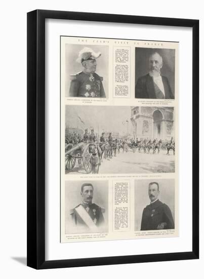 The Czar's Visit to France-G.S. Amato-Framed Giclee Print