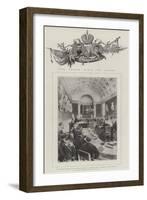 The Czar's Visit to Paris-Frederic De Haenen-Framed Giclee Print