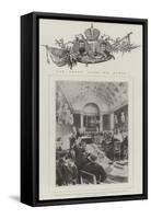 The Czar's Visit to Paris-Frederic De Haenen-Framed Stretched Canvas