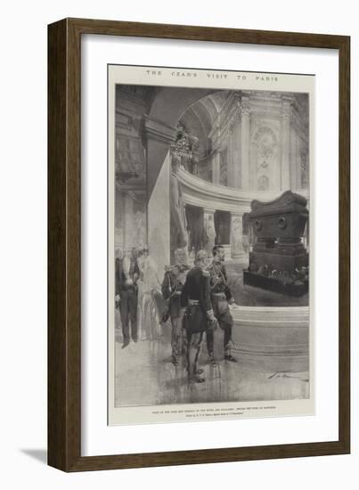 The Czar's Visit to Paris-Frederic De Haenen-Framed Giclee Print