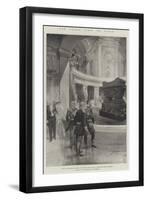 The Czar's Visit to Paris-Frederic De Haenen-Framed Giclee Print