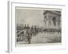 The Czar's Visit to Paris-G.S. Amato-Framed Giclee Print