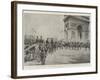 The Czar's Visit to Paris-G.S. Amato-Framed Giclee Print