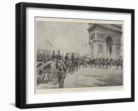 The Czar's Visit to Paris-G.S. Amato-Framed Giclee Print