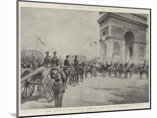 The Czar's Visit to Paris-G.S. Amato-Mounted Giclee Print