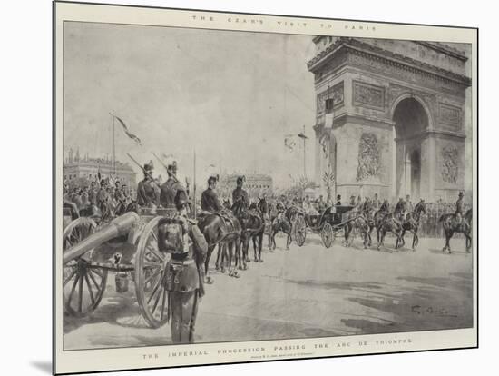 The Czar's Visit to Paris-G.S. Amato-Mounted Giclee Print