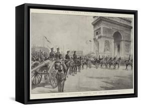 The Czar's Visit to Paris-G.S. Amato-Framed Stretched Canvas