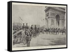 The Czar's Visit to Paris-G.S. Amato-Framed Stretched Canvas