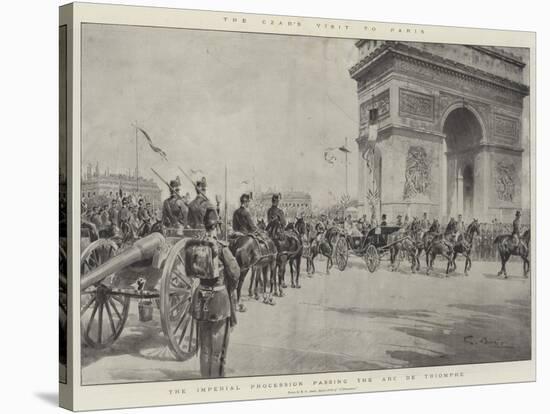 The Czar's Visit to Paris-G.S. Amato-Stretched Canvas