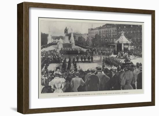 The Czar's Visit to Silesia-null-Framed Giclee Print