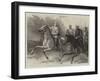 The Czarevich and His Staff on the Field-null-Framed Giclee Print