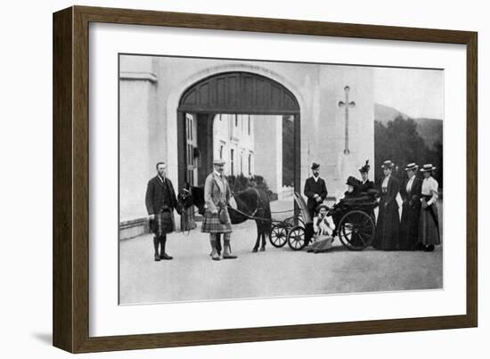 The Czars Visit to Balmoral, 1896-W&d Downey-Framed Giclee Print