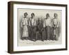 The Dacoit Chief Myob Hmone with Some of His Followers-null-Framed Giclee Print