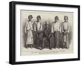 The Dacoit Chief Myob Hmone with Some of His Followers-null-Framed Giclee Print