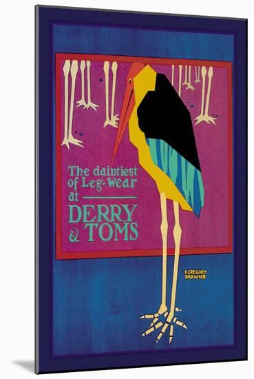 The Daintiest of Leg-Wear-F. Gregory Brown-Mounted Art Print