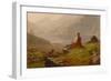 The Dairymaids Sunday-Hans Andreas Dahl-Framed Giclee Print