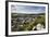 The Dales Market Town of Settle from Castlebergh Crag North Yorkshire, Yorkshire, England-Mark Sunderland-Framed Photographic Print