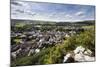 The Dales Market Town of Settle from Castlebergh Crag North Yorkshire, Yorkshire, England-Mark Sunderland-Mounted Photographic Print