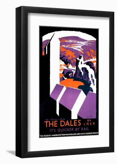 The Dales-null-Framed Art Print