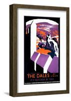 The Dales-null-Framed Art Print