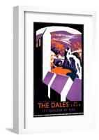 The Dales-null-Framed Art Print
