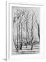The Dam Wood, C1875-James Abbott McNeill Whistler-Framed Giclee Print