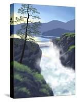 The Dam-Linda Braucht-Stretched Canvas