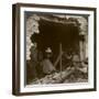 The Damage Done by a German Zeppelin Bomb, World War I, 1914-1918-null-Framed Photographic Print
