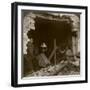 The Damage Done by a German Zeppelin Bomb, World War I, 1914-1918-null-Framed Photographic Print