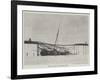 The Damage to Southend Pier-null-Framed Giclee Print