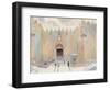 The Damascus Gate, Jerusalem, 2019 (W/C on Paper)-Lucy Willis-Framed Giclee Print