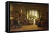 The Dames School-Frederick Daniel Hardy-Framed Stretched Canvas