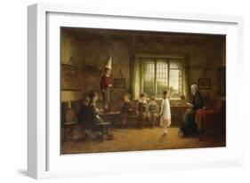 The Dames School-Frederick Daniel Hardy-Framed Giclee Print